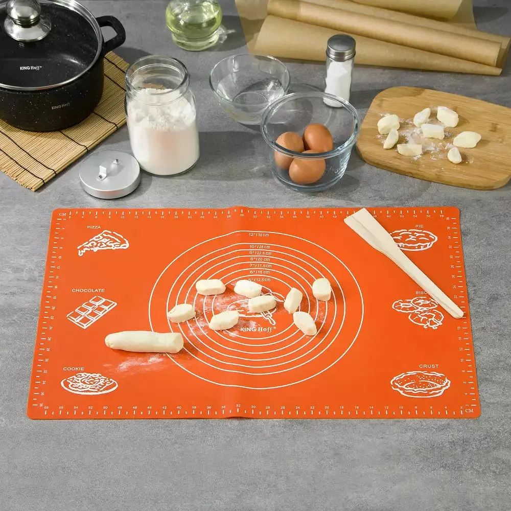 Килимок кондитерський силіконовий KingHoff KH-4659 - фото 2