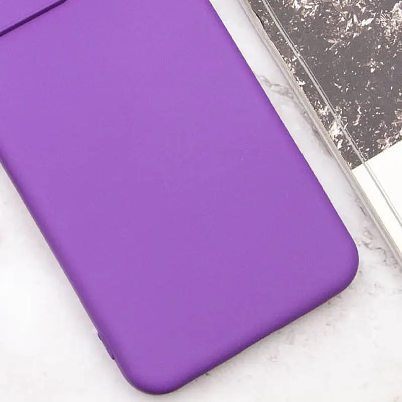 Чохол Silicone Cover Lakshmi Full Camera (A) для Oppo A38 / A18 Фіолетовий / Purple - фото 3