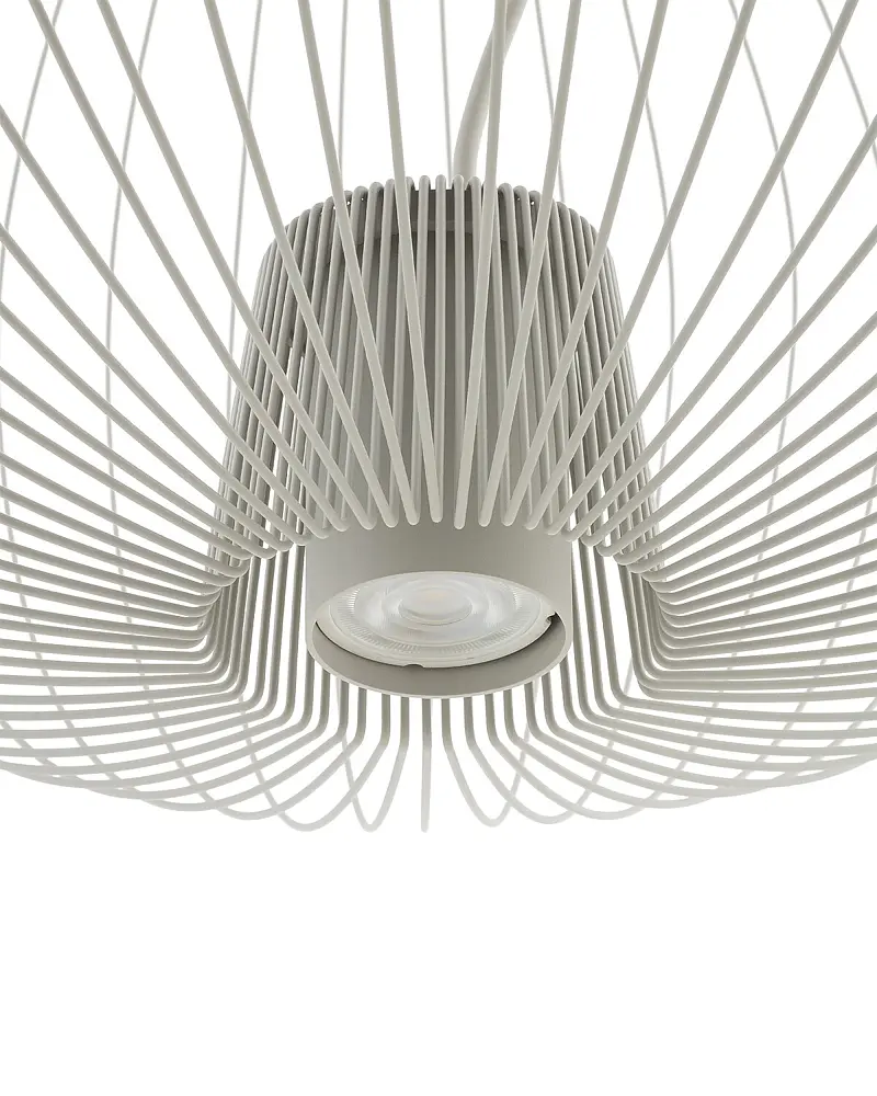 Подвесной светильник, люстра Nowodvorski 11244 Pumpkin M GU10 1x10W IP20 Светло-серый - фото 4