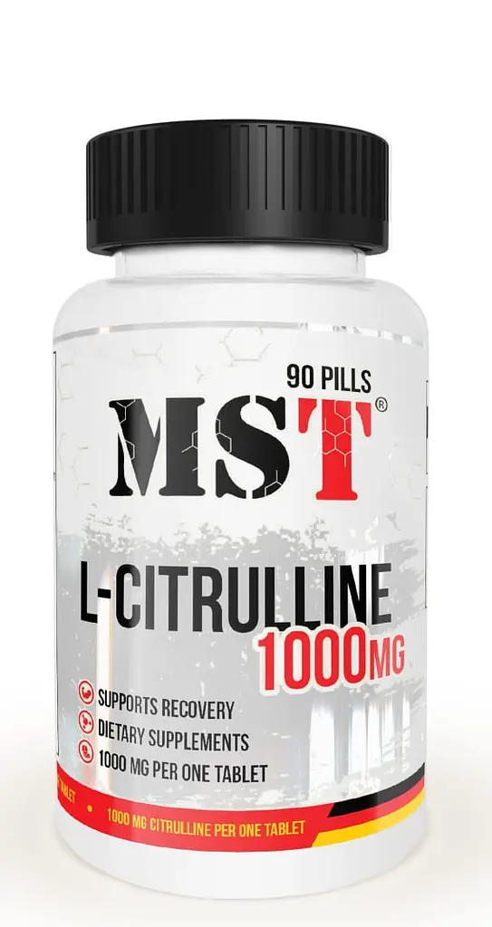 MST Цитрулін малат L-Citrulline 1000 мг - 90 таблеток