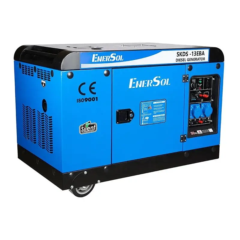 Генератор дизельний EnerSol SKDS-13EBA 230В 9-10кВт електростартер 280кг