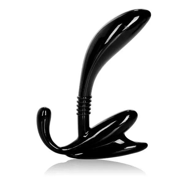Анальна пробка Apollo Curved Prostate Probe (чорний) - фото 6