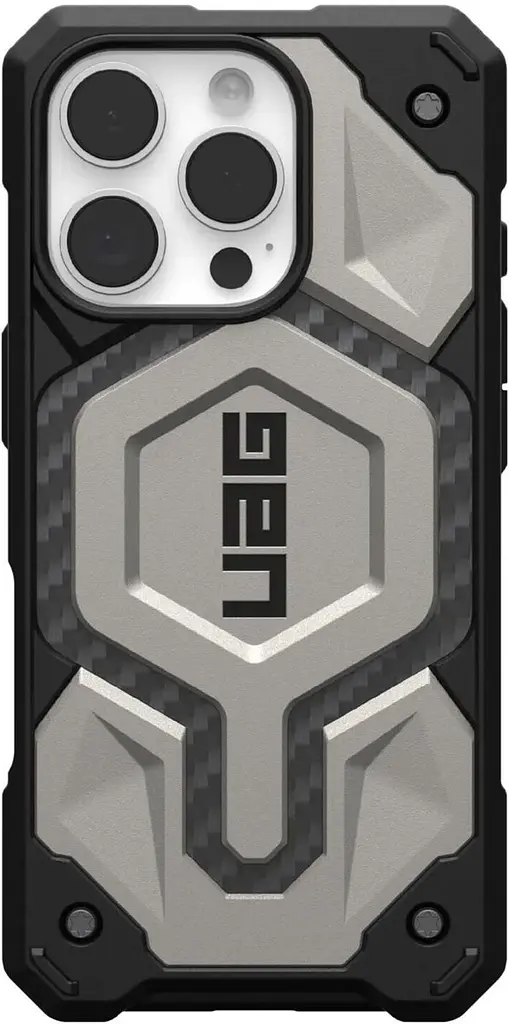 Чохол UAG Monarch Pro with MagSafe для Apple iPhone 16 Pro (114456113636) Titanium