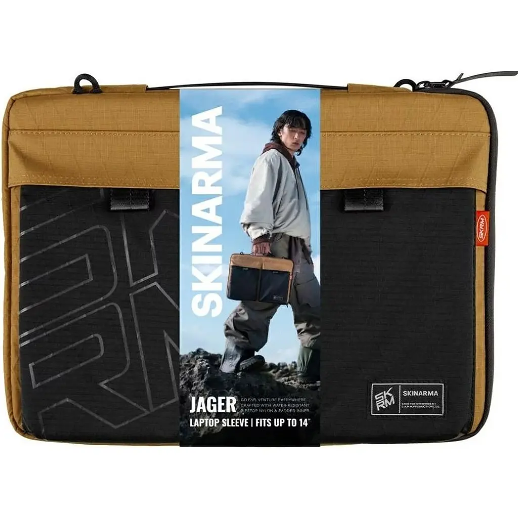 Сумка для ноутбука Skinarma Jager 14" коричнева (SK-LAPTOP14-JAGER-BWN) [175205] - фото 3
