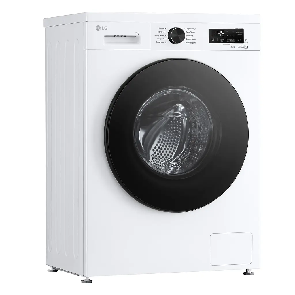 LG Пральна машина фронтальна, 7кг, 1200, A, 44см, - фото 7