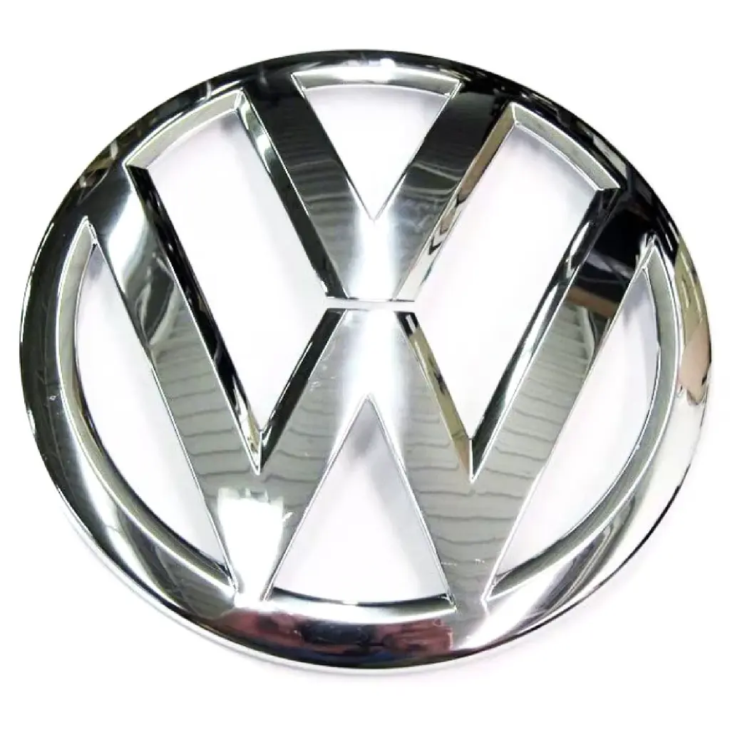Емблема Volkswagen 135 мм Golf VII 2013-2019 (5G08536012ZZ) - фото 2