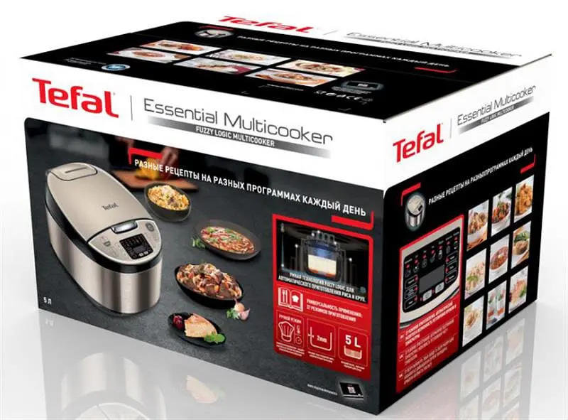 Мультиварка Tefal Essential Cook RK321A34 - фото 2