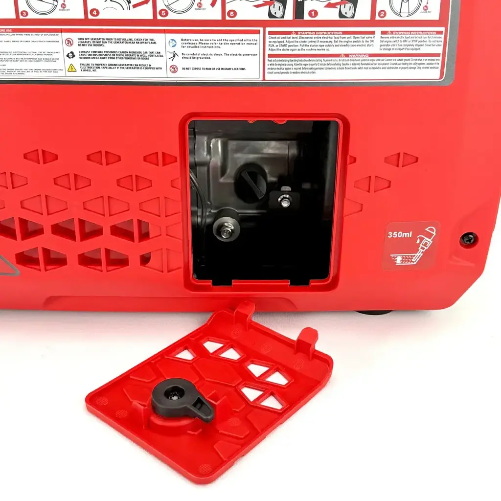 Інверторний бензиновий генератор COVAX CG5800i (3.5/4.0 кВт) з дисплеєм - фото 5