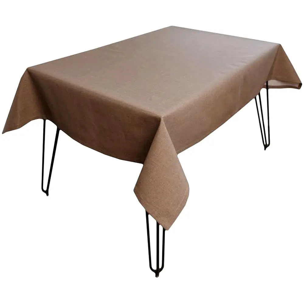 Скатерть Прованс Корица 133х180 см коричневая (41143) - фото 2