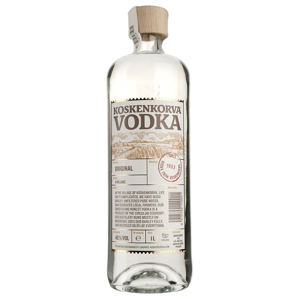 Горілка Koskenkorva Original, 40%, 1 л - фото 2