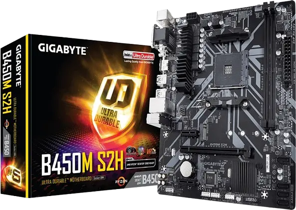 Материнська плата Gigabyte B450M S2H Socket AM4 (B450M S2H) Б/В - фото 4