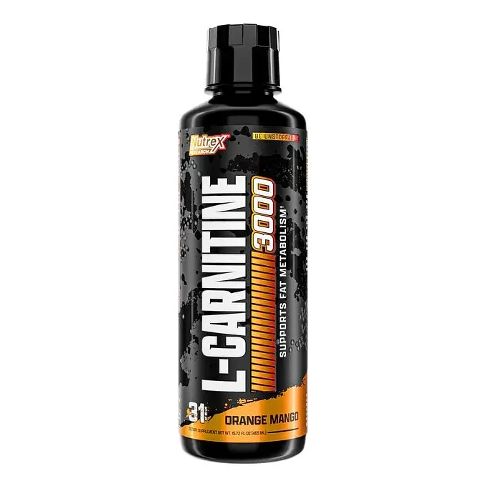 Жироспалювач Nutrex Research Carnitine Liquid 3000, 473 мл - Апельсин-манго