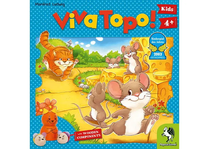 Настільна гра Pegasus Spiele Сирний край (Viva Topo!) (англ.) (PS154) - фото 3