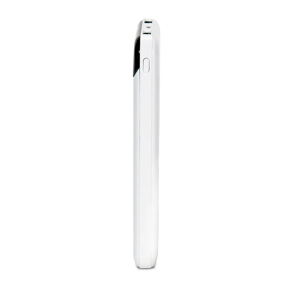 Повербанк 10000mAh Power Bank Kraft TPB-2010 White 22.5W QC3.0 (43-00046) - фото 3