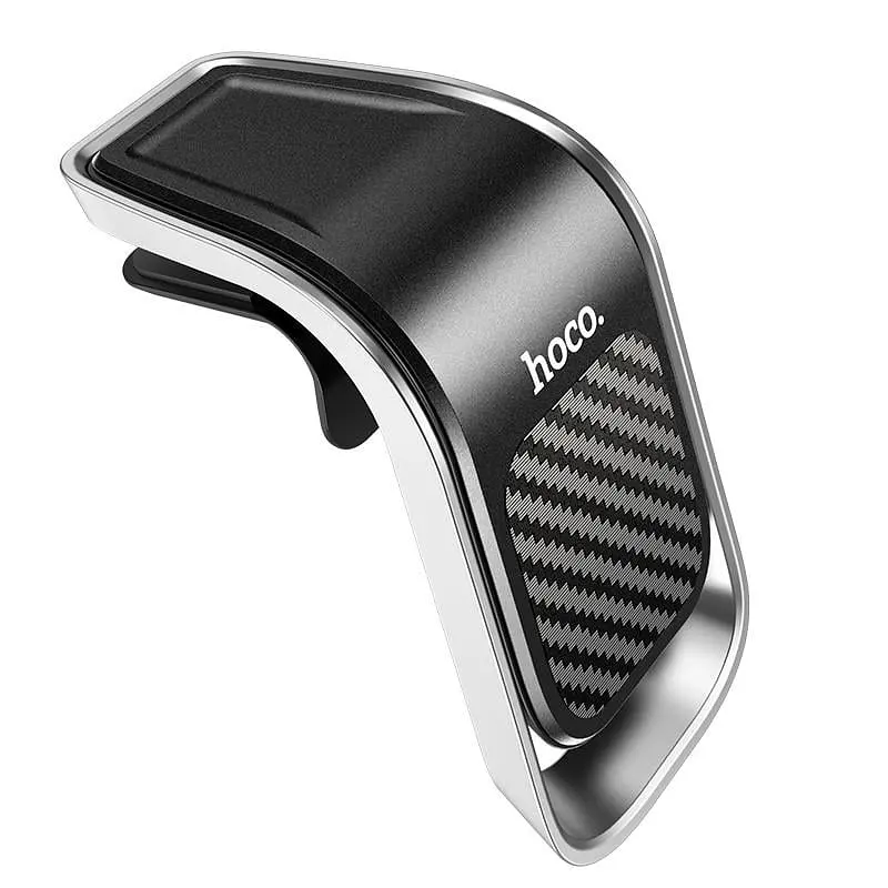 Кріплення для телефону HOCO CA74 автомобільне Universe air outlet magnetic car holder чорний/сірий