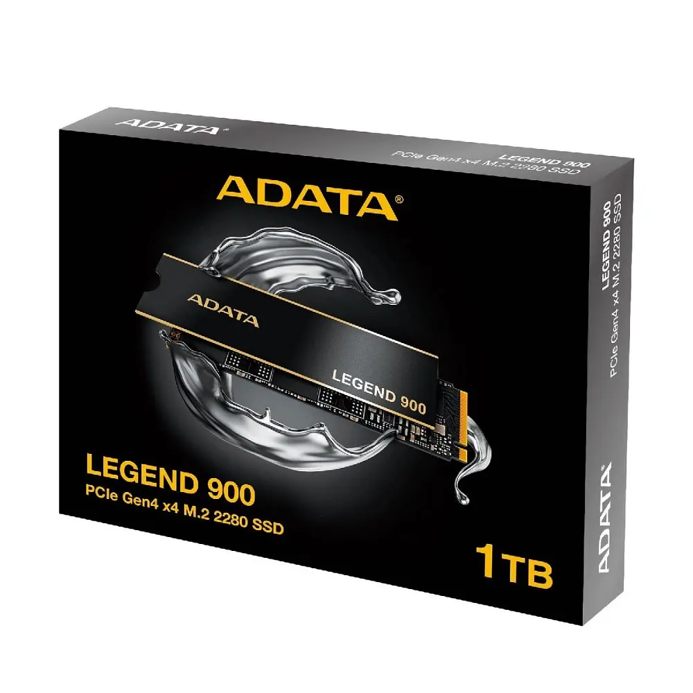Накопичувач SSD M.2 ADATA LEGEND 900 1TB 2280 PCIe Gen 4x4 3D NAND Read/Write: 7000/4700 MB/sec (SLEG-900-1TCS) - фото 2