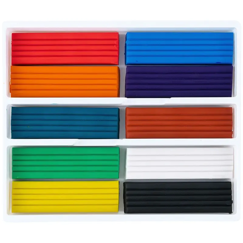 Пластилін восковий Kite Classic 10 кольорів 200 г (K-084) - фото 2