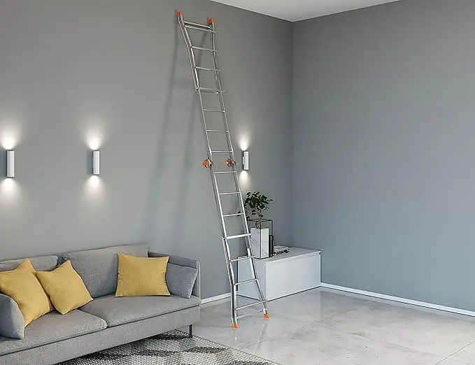 Драбина телескопічна Colombo Pratic 4+4 Steel (PRATIC4+4ACC) - фото 4