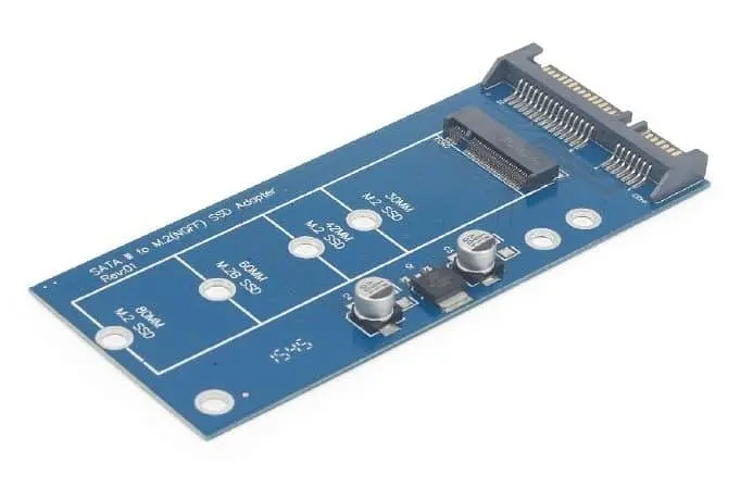 Переходник Cablexpert Mini-SATA для 1.8" SSD M.2 (NGFF) (EE18-M2S3PCB-01) - фото 2