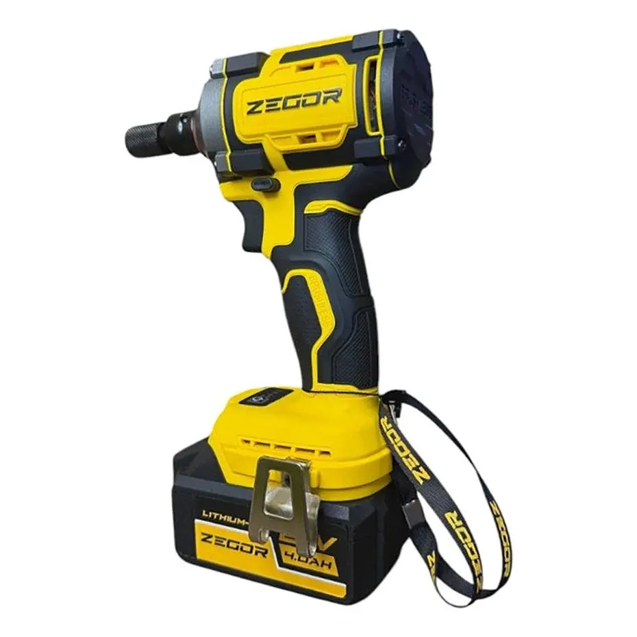 Гайковерт ударний акумуляторний Zegor SDP-21BL 21V Profesional/безщітковий двигун/реверс/з підсвічуванням - фото 5