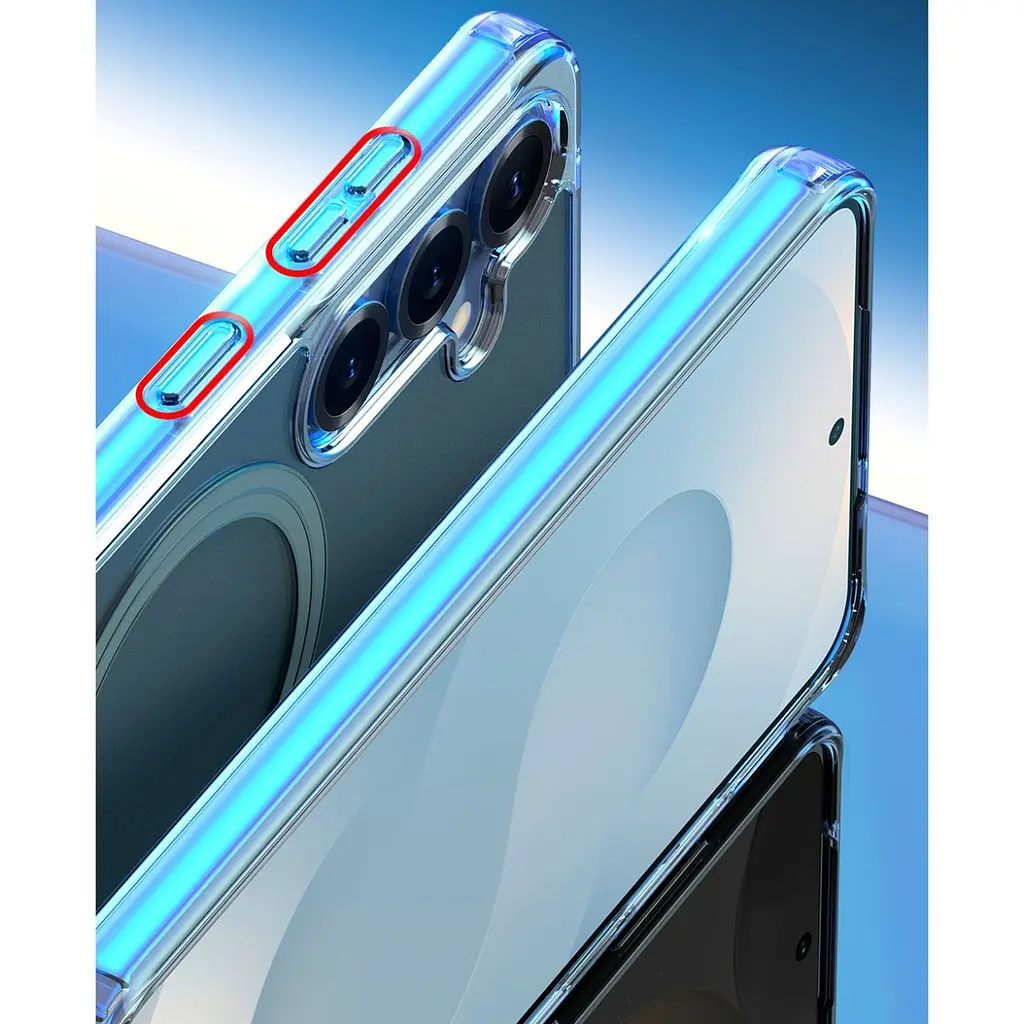 Чехол Dux Ducis Clin Mag with MagSafe для Samsung Galaxy S25 Transparent [134546] - фото 13