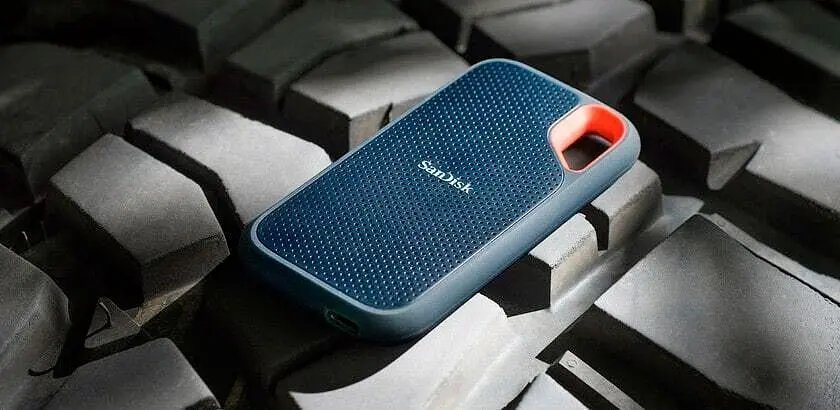 Зовнішній SSD накопичувач SanDisk Extreme Portable V2 2 TB (SDSSDE61-2T00-G25/SDSSDE61-2T00-G30) [96635] - фото 5
