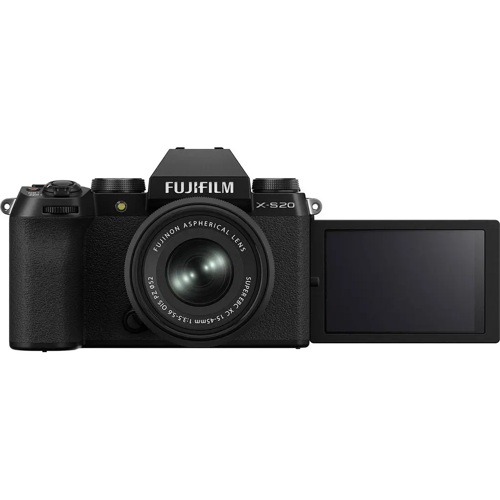 Бездзеркальний фотоапарат Fujifilm X-S20 Kit XC 15-45mm f/3.5-5.6 Black [16781917] UA [107048] - фото 4