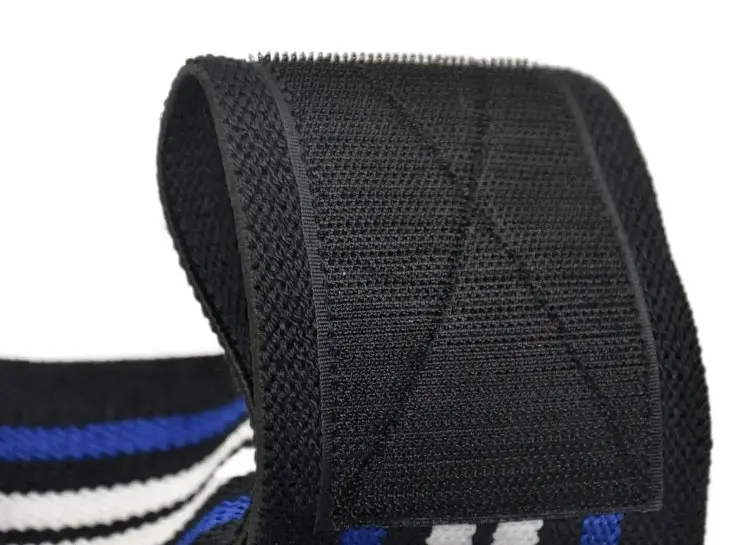 Бинти для зап'ясть (кистьові бинти) Power System PS-3500 Wrist Wraps Blue/Black (пара) (PS-3500_Blue-Black) - фото 3