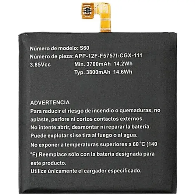 Батарея Caterpillar CAT S60 (3800mAh) APP-12F-F5757I-CGX-111