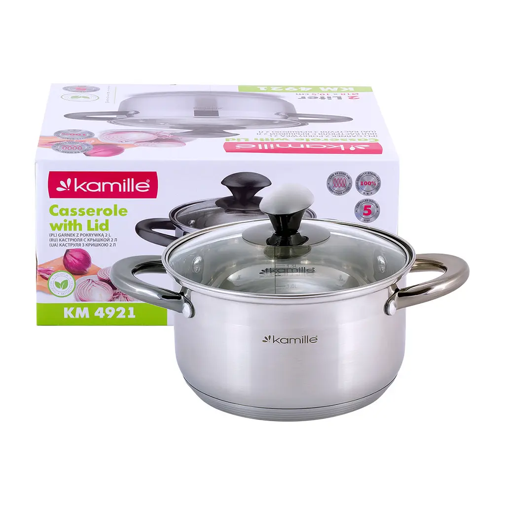 Каструля Kamille KM-4921 2.0 л