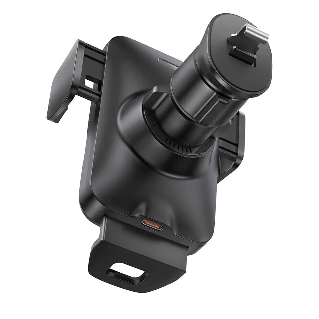 Автотримач для телефона з БЗП Baseus Wisdom Auto Alignment 15W Black (CGZX000001) - фото 3