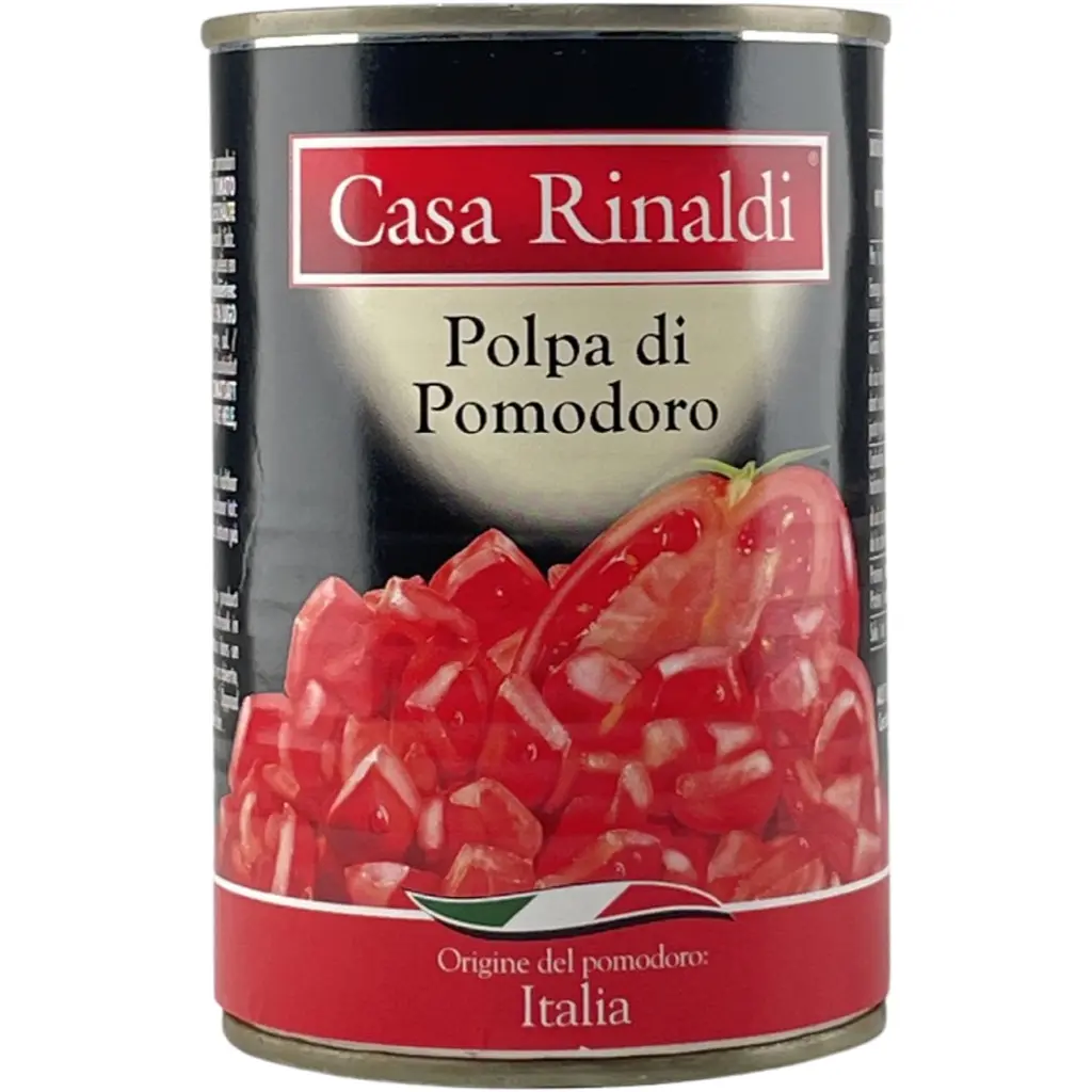 Томати Casa Rinaldi Polpa di pomodoro шматочками у власному соку 400 г - фото 2