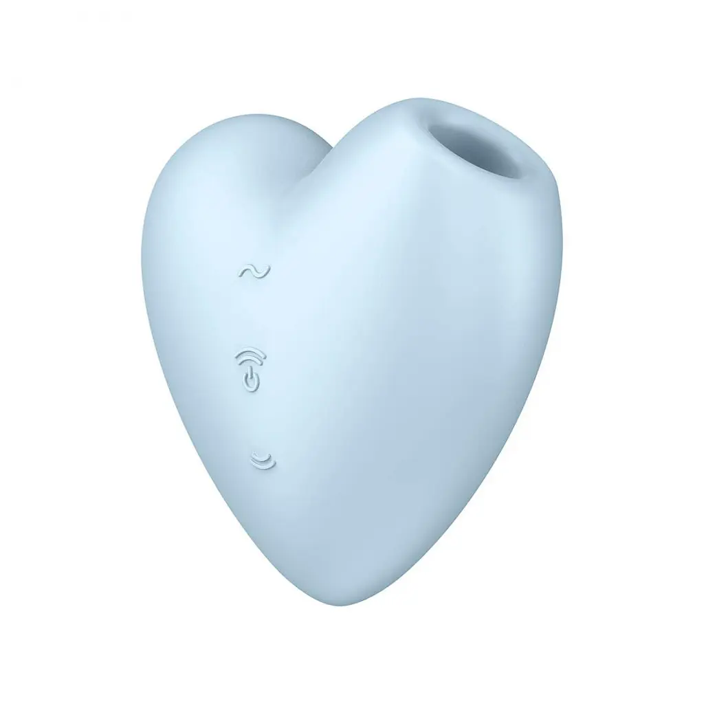 Вакуумний стимулятор - Satisfyer Cutie Heart Blue