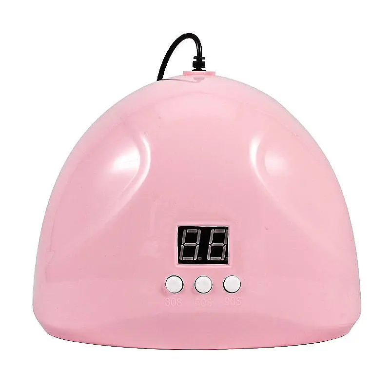 Лампа для сушіння нігтів манікюру та педикюру Beauty Nail Led Lamp 258FD компактна з UV світлом на 36w - фото 8