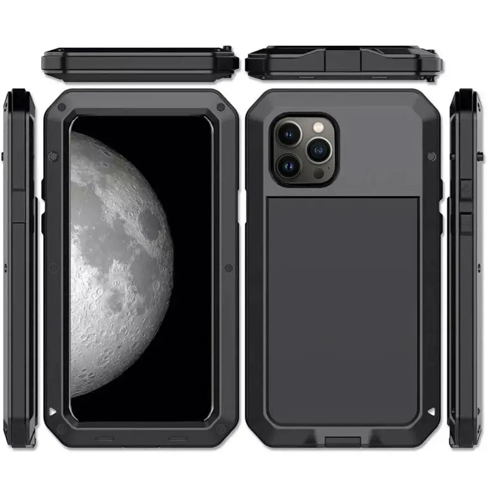 Протиударний чохол Primo Doom Armor для смартфона Apple iPhone 14 Pro Black - фото 2