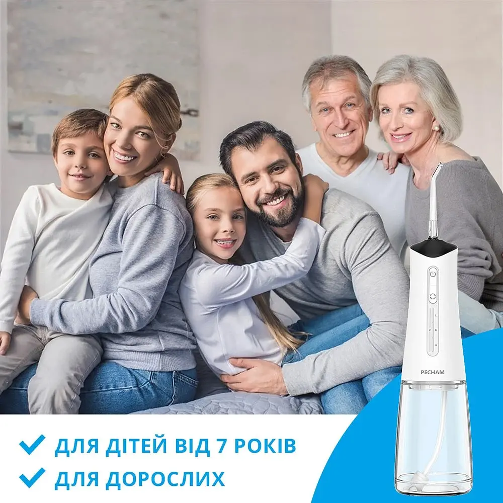 Іригатор Pecham Travel PC-5240 White - фото 9