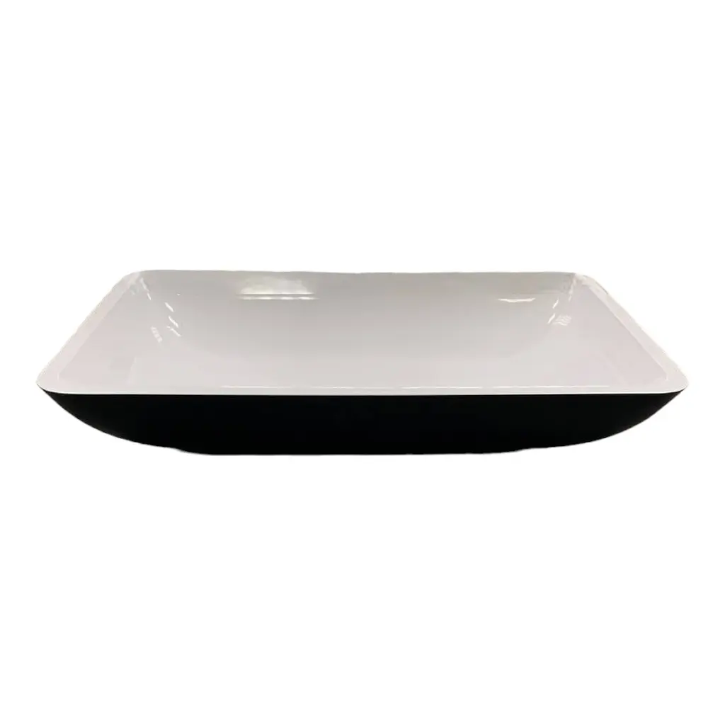 Раковина Adamant Lower black/white glossy 4824296204009, Чорний - фото 4
