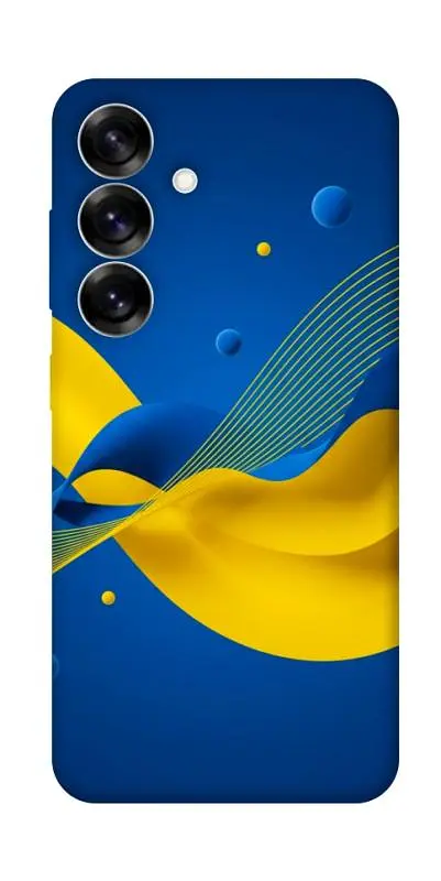 Чохол Demsky Жовто-синя гармонія для Samsung Galaxy S25+