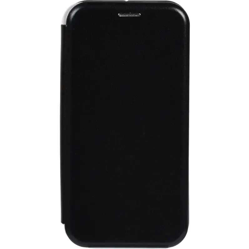 Чохол-накладка Toto Book Rounded Leather Case Apple iPhone 11 Black - фото 2