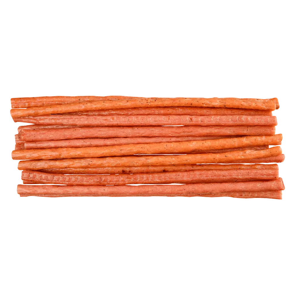 Ковбаски курячі ДО ПИВА Meat Chips зі смаком сметани, зелені та сиру (в/к) 500г - фото 2