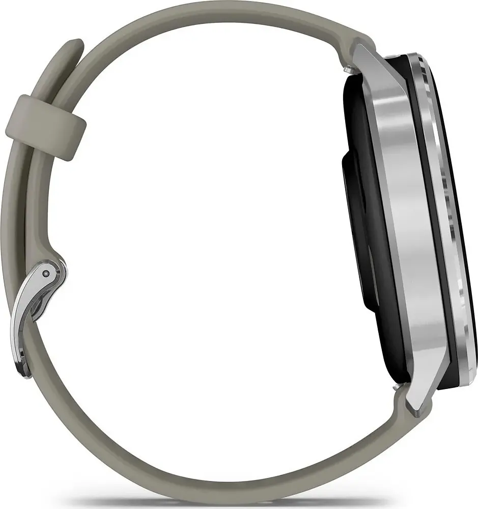 Смарт-годинник Garmin Venu 4 45 mm Silver with Silver Gray Silicone Band (010-03014-01/41) - фото 5