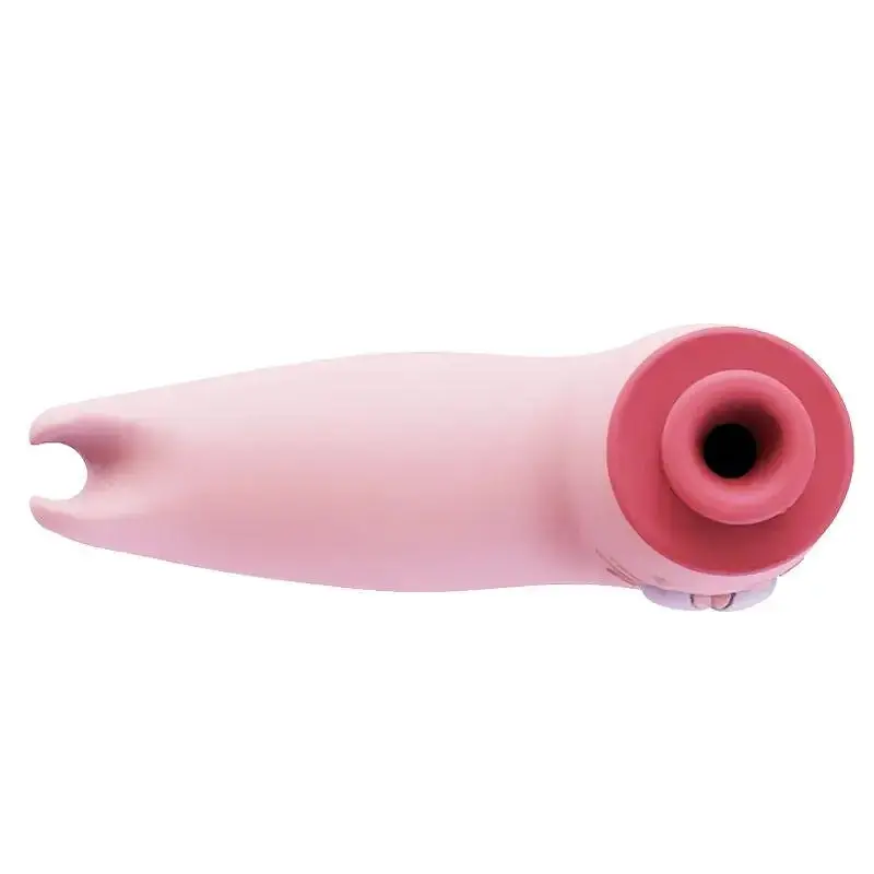 Симулятор орального секса с вибрацией CuteVibe Franky, 10.5х1.2 см (розовый) - фото 3