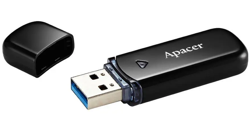Флеш-накопитель Apacer USB3.0 64GB AH355 Black (AP64GAH355B-1) - фото 3