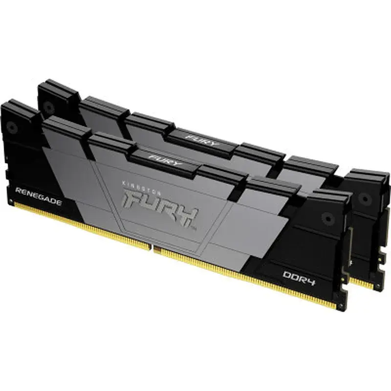 Модуль пам'яті для комп'ютера DDR4 64GB (2x32GB) 3600 MHz Renegade Black Kingston Fury (ex.HyperX) (KF436C18RB2K2/64) - фото 2