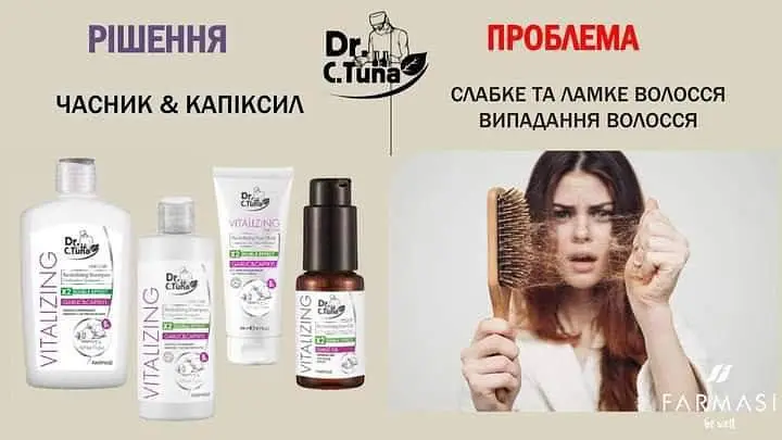 Шампунь Farmasi Vitalizing проти випадіння волосся з екстрактом часнику 500 мл - фото 8