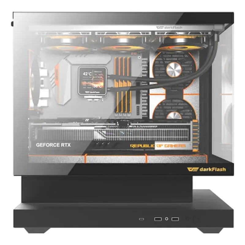 Корпус для ПК DARKFLASH F1 BLACK - фото 5