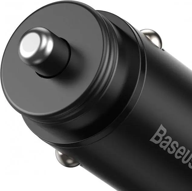 Автомобільний зарядний пристрій Baseus Circular Metal PPS Quick Charger 30W Support VOC CCYS-C01 Black - фото 5