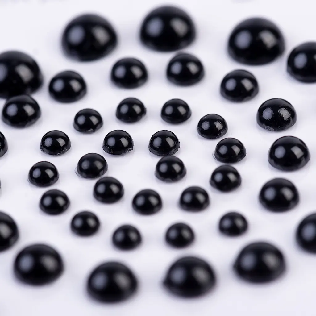 Перлини Santi самоклеючі 50 шт. чорні (740133) - фото 2