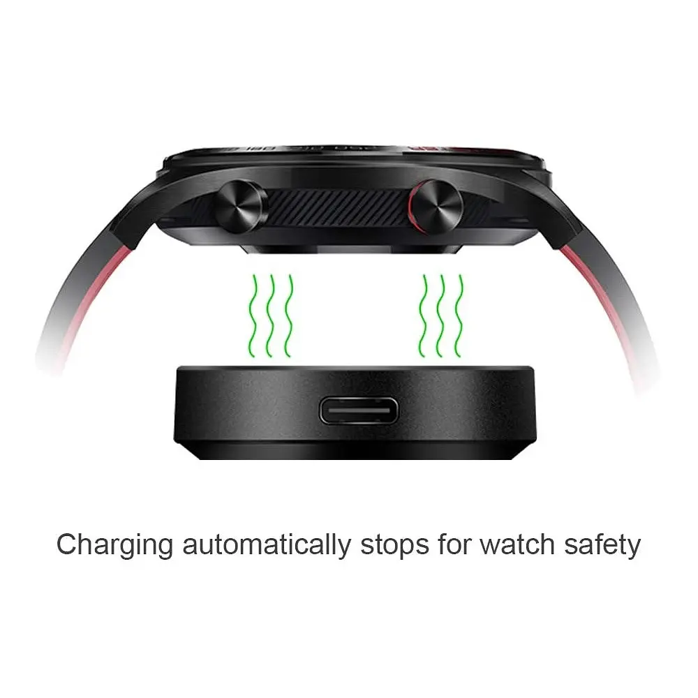 Зарядний пристрій Amazfeel для смартгодинника Huawei GT2/ GT 2e/ GT/ Honor Magic/ Watch 2 42 46 мм білий - фото 2