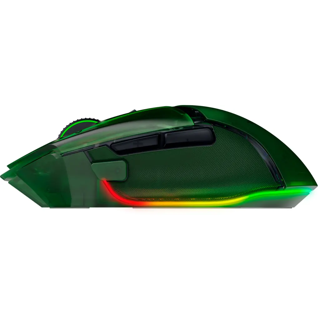 Мишка Razer Basilisk V3 Pro 35K Wireless/Bluetooth/USB Phantom Green (RZ01-05240300-R3G1) - фото 2